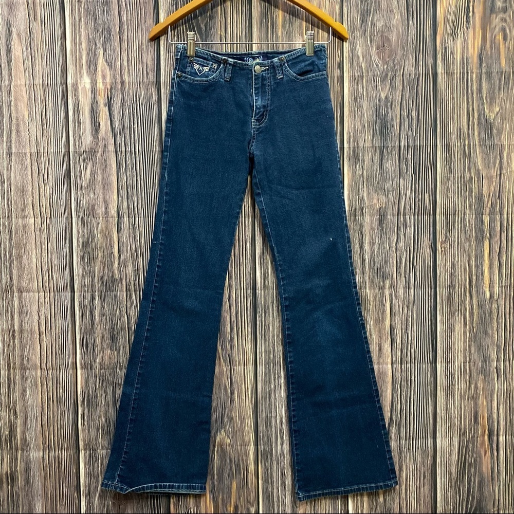 Angels | Y2K low rise flare jeans